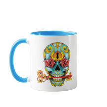 Mug tattoo Sugar skull