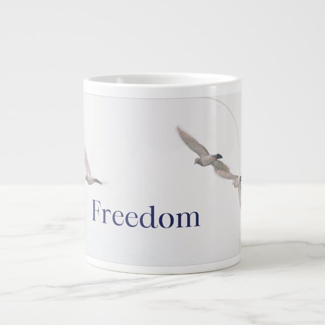 Mug that celebrates freedom (Front)