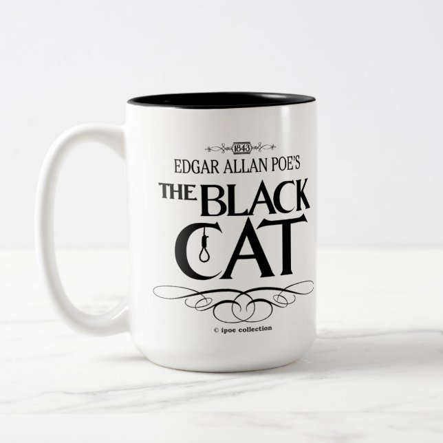 Mug “The Black Cat " (Left)