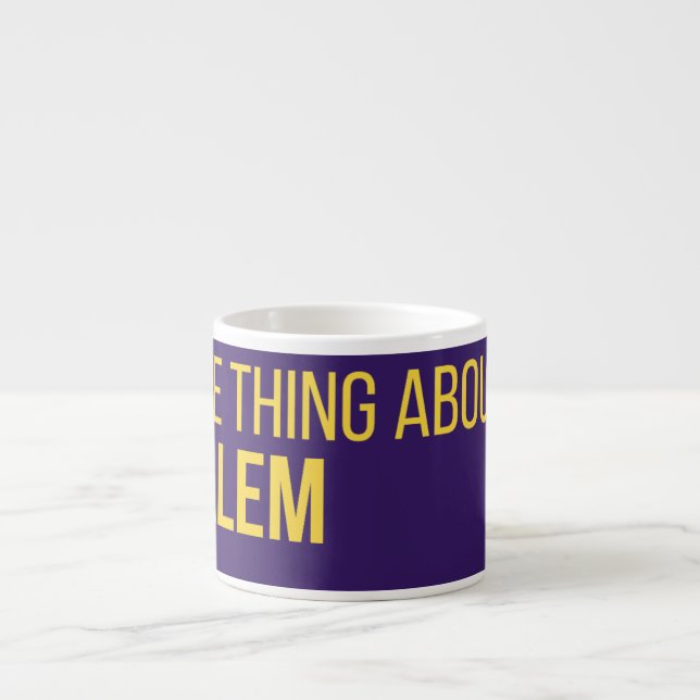 Mug Thing About Salem Podcast Espresso (Front)