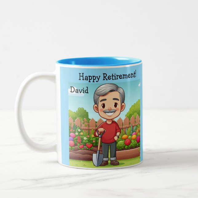 Mug to celebrate retirement  (Left)