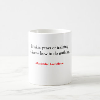 Mug - training to do nothing
