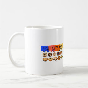 Mug Trendy Pi Menu Coffee Mug – Funny Math Humour 
