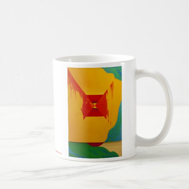 Mug: "Tropical Point" Coffee Mug (Right)