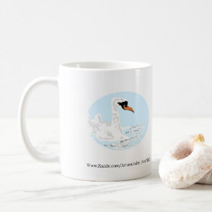 Mug : Two Swans Swimming