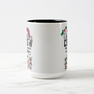  Mug Two tone Christmas crew