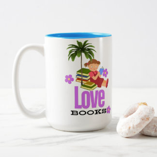 Mug Two-Tone Mug Love books