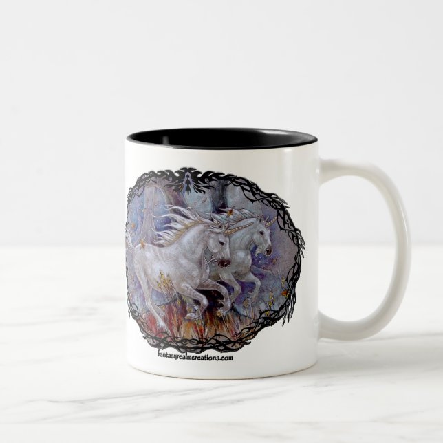 Mug - Unicorn Autumn Run (Right)