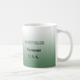 Mug - Vermont State Map with City