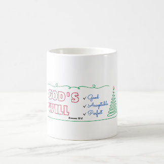 Mug w message of hope & transformation, Gods Will