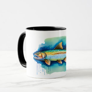 Mug - Watercolor Series: Trout/Salmon