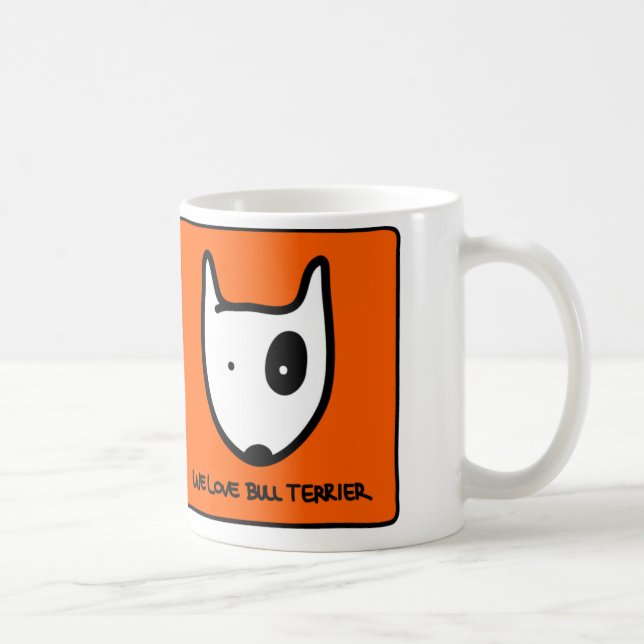 Mug We Love Bull terrier (Right)