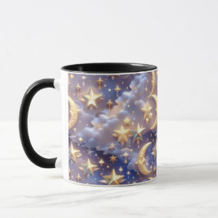Mug - White Celestial Moon