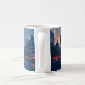 Mug with a sunset