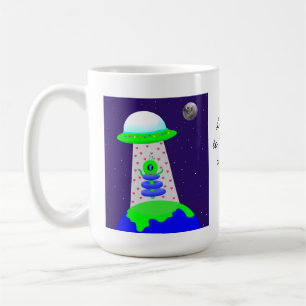 Mug with alien "Love you to the moon" by Jo Images