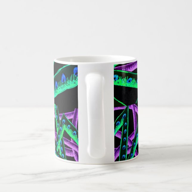 Mug With An Abstract Photoshop Image (Handle)