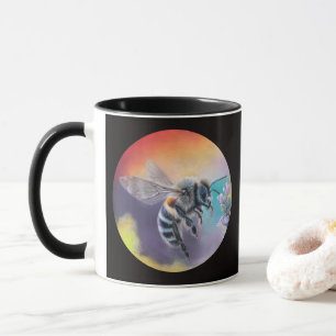 Mug with bee design Buzz of Summer