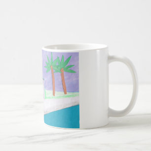 Mug with Caribbean Scene