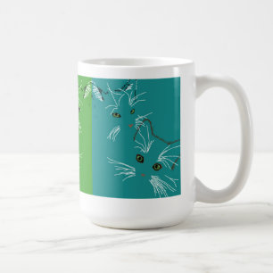 Mug with colors and kittens