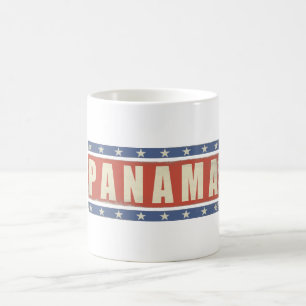 Mug with Cool Panama Flag Print