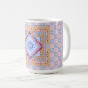 MUG WITH COOL PURPLE MIX ART