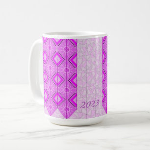 MUG WITH COOL PURPLE MIX ART 2023