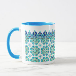 Mug with country cottage design