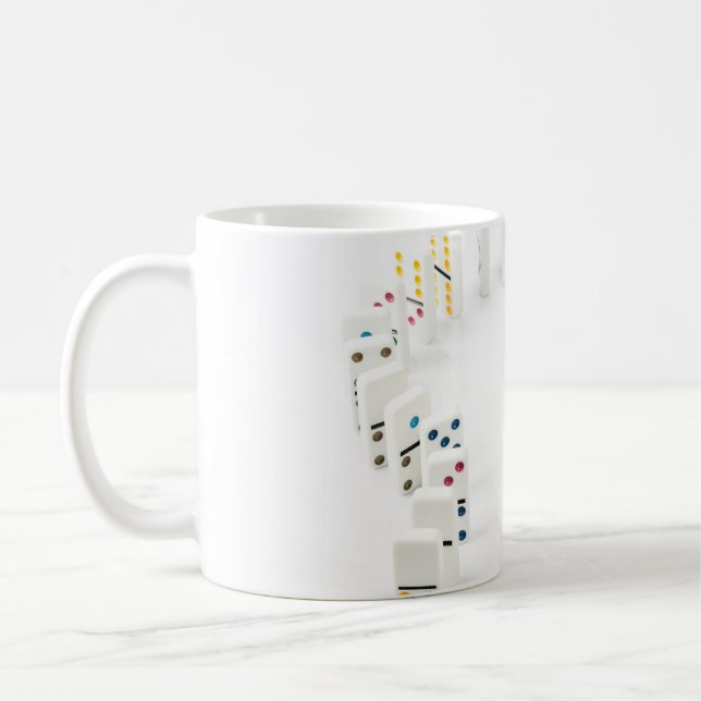 Mug with domino (Left)