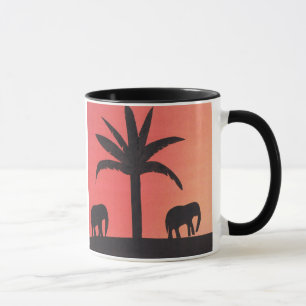 Mug with Elephant Design