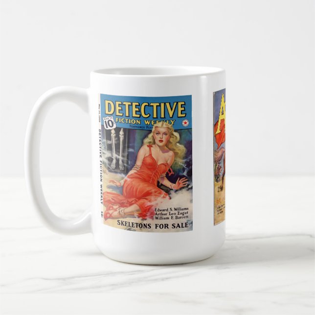 Mug with Emmett Watson art (Left)