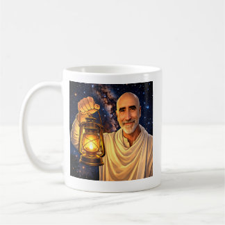 Mug with Finnbarr holding lantern