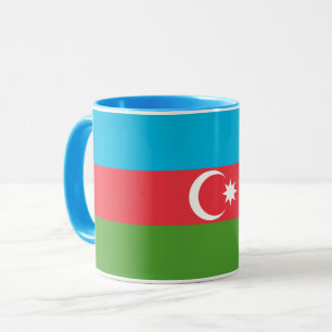 Mug with flag of Azerbaijan
