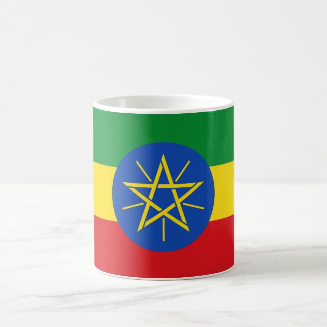 Mug with Flag of Ethiopia (Center)