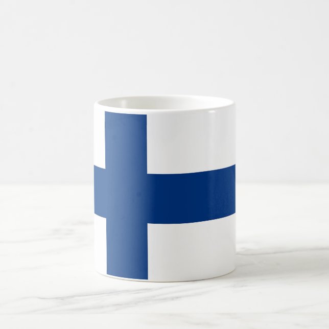 Mug with Flag of Finland (Center)