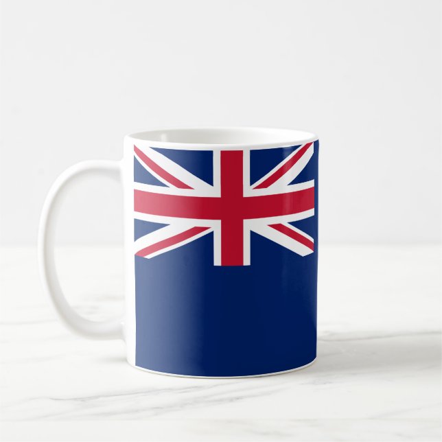 Mug with Flag of New Zealand (Left)