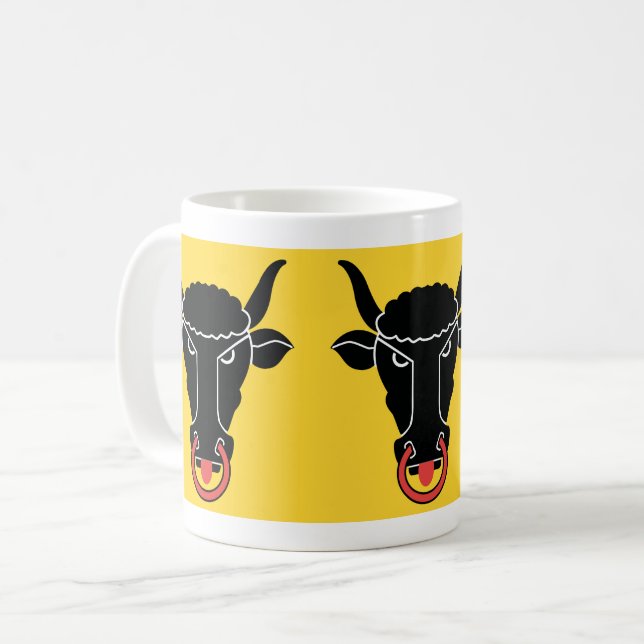Mug with Flag of Uri, Switzerland (Front Left)