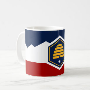 Mug with Flag of Utah, USA