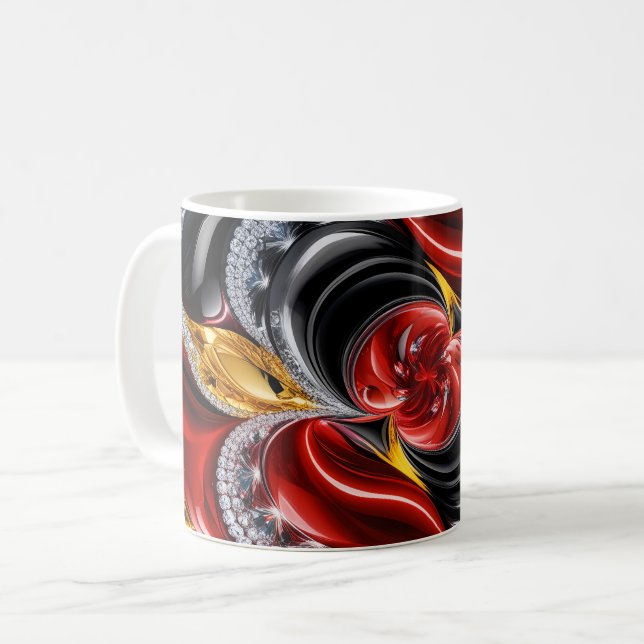Mug with German Colours Design (Front Left)