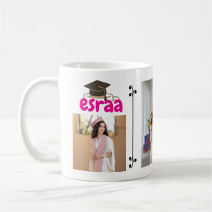Mug with Graduate's Name and Photo   Personalised 