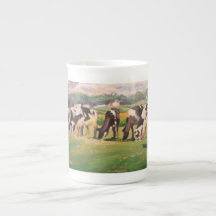 Mug with grazing cows