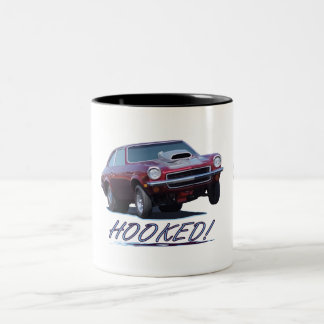 Mug with "HOOKED!"