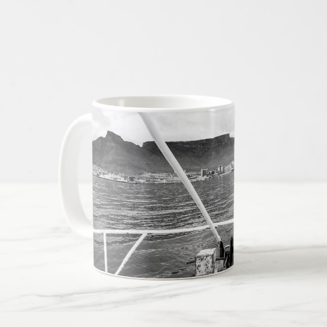 Mug with image of Table Bay and Table Mountain (Front Left)