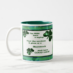 Mug with Irish Saying