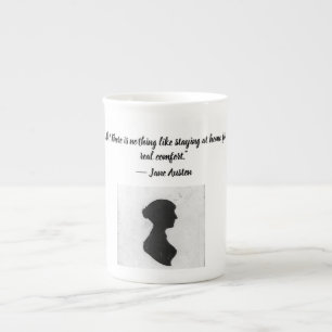 Mug with Jane Austen quote