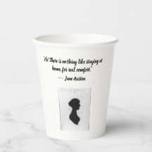 Mug  with Jane Austen quote