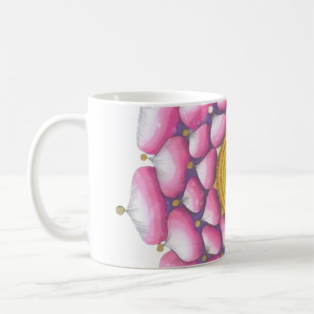 Mug with Mandala Design (Left)