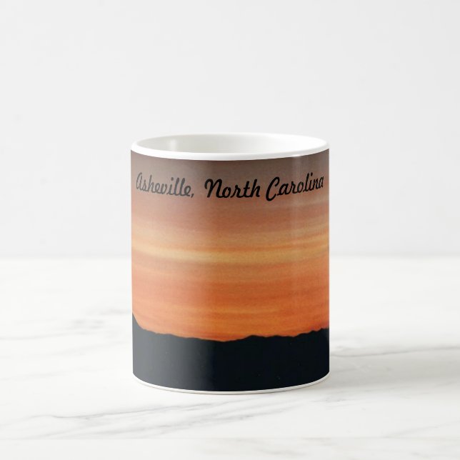 Mug with Mountain Sunset Scene (Center)
