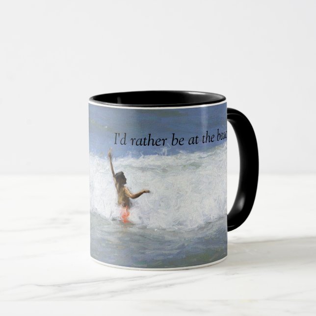 Mug with Ocean Fun (Front Right)