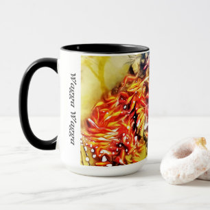 Mug with photo of fish