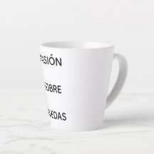 Mug with phrase from the world of motor